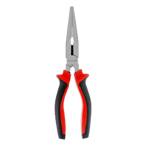 Длинногубцы прямые, 200 мм, хром-ванадий, двухкомпонентные рукоятки Matrix по ценам производителя в Краснодаре с доставкой по всей России