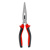 Длинногубцы прямые, 200 мм, хром-ванадий, двухкомпонентные рукоятки Matrix по ценам производителя в Краснодаре с доставкой по всей России
