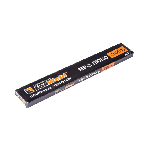 Электроды МР-3 ЛЮКС (д.3.0мм, 1.0кг) FoxWeld купить в Москве с доставкой по всей России | ProtosMarket.ru