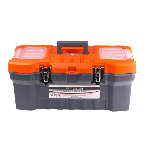 Ящик для инструмента с металлическими замками 22", 28 х 23 см, 5 х 56 см Stels по ценам производителя в Краснодаре с доставкой по всей России