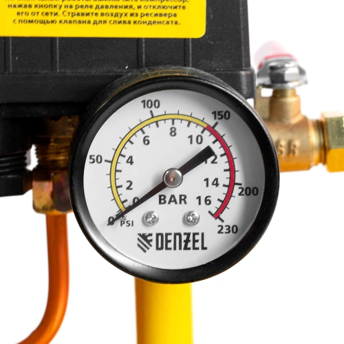 Компрессор воздушный, ременный привод BCI4000-T/200, 4.0 кВт, 200 литров, 690 л/мин Denzel по ценам производителя в Краснодаре с доставкой по всей России