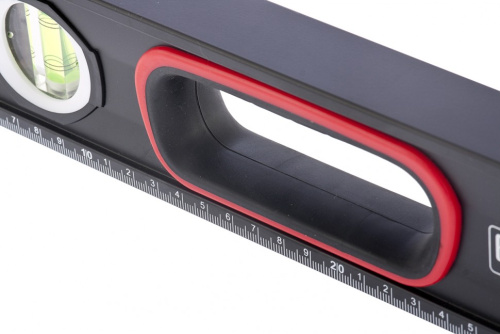 Уровень алюминиевый, усиленный, фрезерованный, 3 глазка, двухкомпонентные рукоятки, 1200 мм Matrix по ценам производителя в Краснодаре с доставкой по всей России