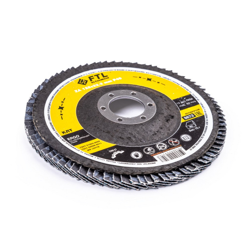 Круг лепестковый для шлифования по нержавеющей стали FTL Ergo цирконий 27 125 х 22,2 мм P40 по ценам производителя в Краснодаре с доставкой по всей России