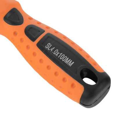 Отвертка "Point", SL4 х 100 мм, CS, двухкомпонентная рукоятка Sparta по ценам производителя в Краснодаре с доставкой по всей России