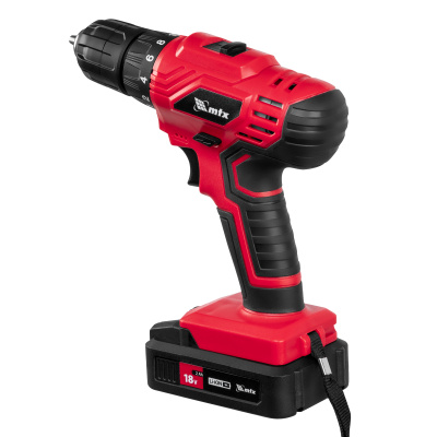 Дрель-шуруповерт аккумуляторная MCDL-18-02, Li-Ion, 18 В, 2 акк. MTX по ценам производителя в Краснодаре с доставкой по всей России