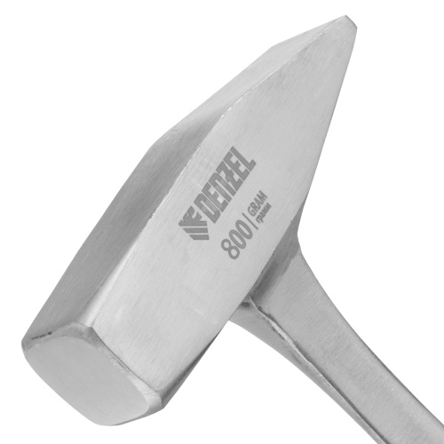 Молоток слесарный 800 г, цельнометаллический, двухкомпонентная рукоятка Denzel по ценам производителя в Краснодаре с доставкой по всей России