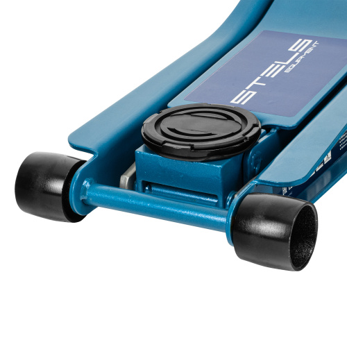 Домкрат гидравлический подкатной 3 т, быстрый подъем, Low profile quick lift, 75-505 мм, профессиональный STELS по ценам производителя в Краснодаре с доставкой по всей России