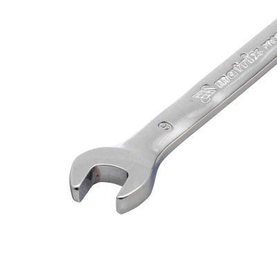 Ключ комбинированный трещоточный, 9 мм, CrV, шарнирный, зеркальный хром Matrix по ценам производителя в Краснодаре с доставкой по всей России