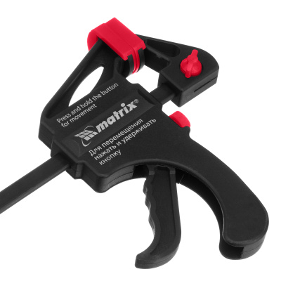 Струбцина универсальная, быстрозажимная, F-образная, 300 х 415 х 45 мм, пластиковый корпус Matrix по ценам производителя в Краснодаре с доставкой по всей России