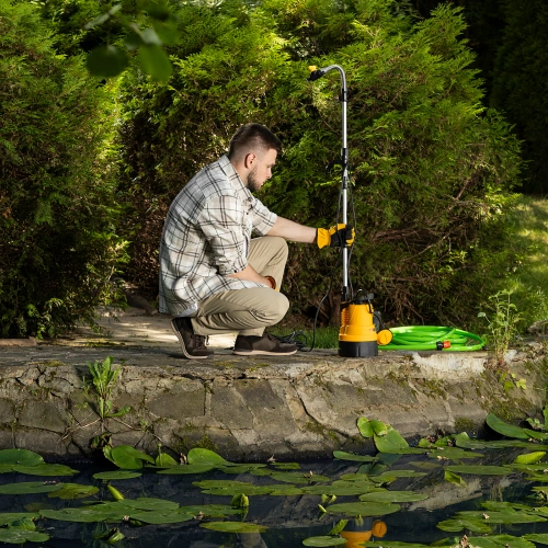 Дренажный насос для чистой воды DPB400, 400 Вт, подъем 11 м, 5500 л/ч Denzel по ценам производителя в Краснодаре с доставкой по всей России