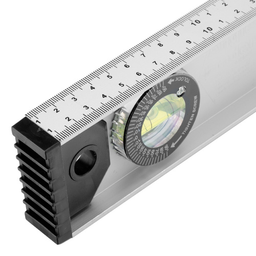 Уровень алюминиевый "Рельс", 1000 мм, 3 глазка (1 поворотный) Matrix по ценам производителя в Краснодаре с доставкой по всей России