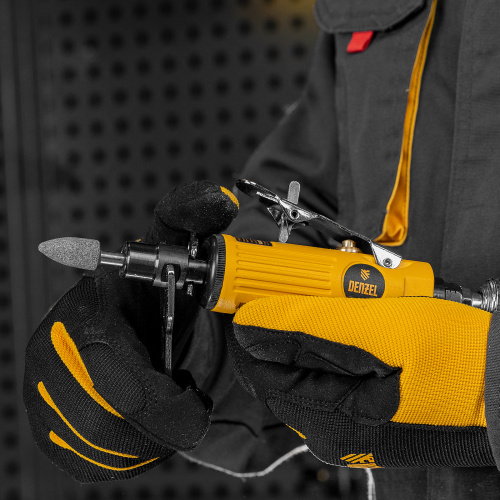 Пневмошлифмашина прямая PGS25000, 25000 об/мин, 10 шлиф. камней, цанга - 3, 6 мм, 113 л/мин Denzel по ценам производителя в Краснодаре с доставкой по всей России