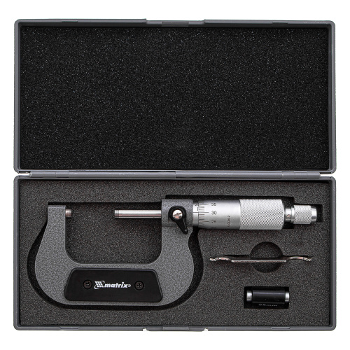 Микрометр механический,25-50 мм Matrix по ценам производителя в Краснодаре с доставкой по всей России