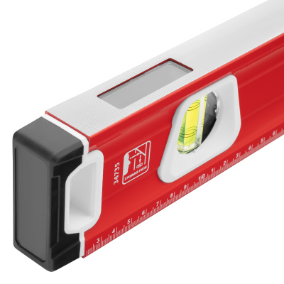 Уровень алюминиевый, магнит, фрезерованный, 3 глазка (1 зеркальный) двухкомпонентные рукоятки, 1500 мм Matrix по ценам производителя в Краснодаре с доставкой по всей России