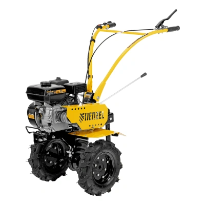 Мотоблок DPT-170, 7 л.с., ремен.сцеп, шир 85 см, глуб 35 см,фрез 3х3,ШОМ,скор 2В/1Н,кол 8" Denzel по ценам производителя в Краснодаре с доставкой по всей России