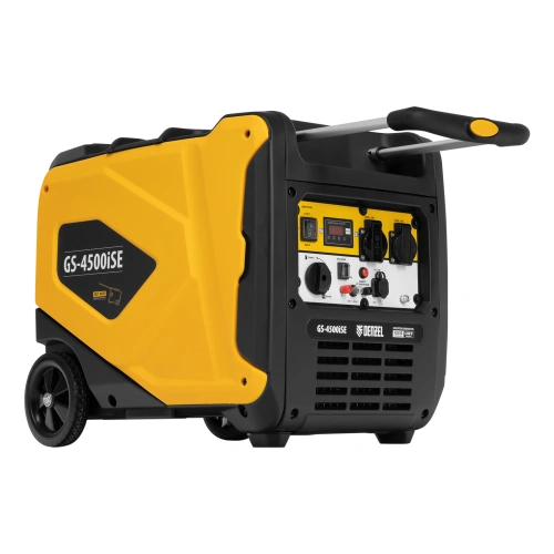 Генератор инверторный GS-4500iSE, 4,5 кВт, 230 В, закрытый корпус, электростартер Denzel по ценам производителя в Краснодаре с доставкой по всей России