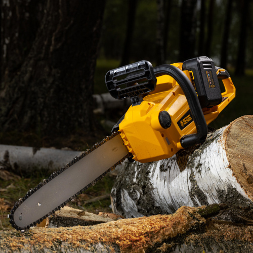 Цепная пила аккумуляторная бесщеточная RCS400-36, Li-ion, 36 В, 4 Ач, шина 400 мм Denzel по ценам производителя в Краснодаре с доставкой по всей России