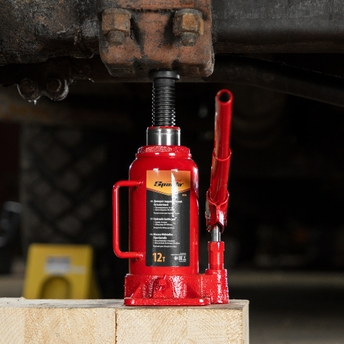 Домкрат гидравлический бутылочный, 12 т, h подъема 210-400 мм Sparta по ценам производителя в Краснодаре с доставкой по всей России