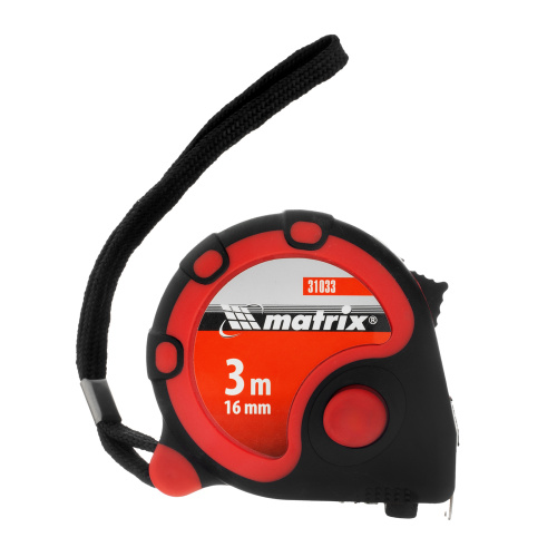 Рулетка Status 3 fixations,3 м х 16 мм,двухкомпонентный корпус,3 фиксации ленты Matrix по ценам производителя в Краснодаре с доставкой по всей России