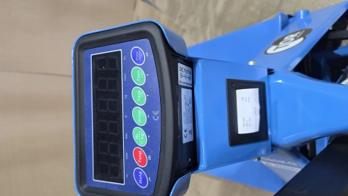 Тележка гидравлическая с весами и принтером неповоротный дисплей 2500 кг 1150 мм полиуретановые колеса TOR WH-25ES по ценам производителя в Краснодаре с доставкой по всей России