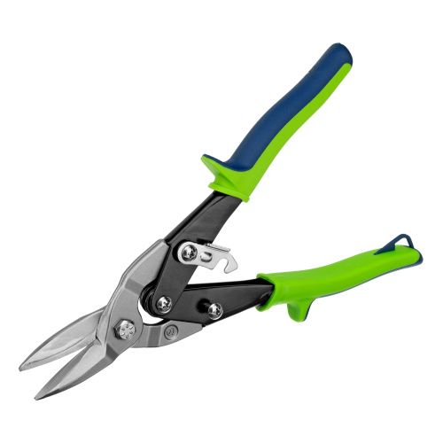 Ножницы по металлу, 250 мм, прямой рез, сталь С55, двухкомпонентные рукоятки СИБРТЕХ по ценам производителя в Краснодаре с доставкой по всей России