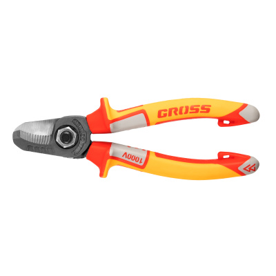 Кабелерез, диэлектрические рукоятки до 1000 В, трехкомпонентные рукоятки, 160 мм Gross по ценам производителя в Краснодаре с доставкой по всей России