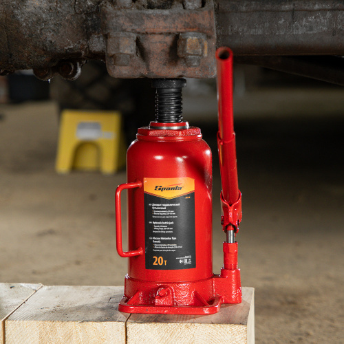 Домкрат гидравлический бутылочный, 20 т, h подъема 250-470 мм Sparta по ценам производителя в Краснодаре с доставкой по всей России