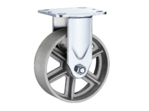 Колесо большегрузное неповоротное FCS 63 150 мм чугунное (N) по ценам производителя в Краснодаре с доставкой по всей России