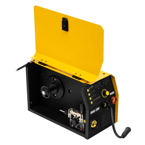 Аппарат инвертор. полуавтомат. cварки IMIG-200, 200 А, ПВ 60%, катушка 5 кг Denzel по ценам производителя в Краснодаре с доставкой по всей России