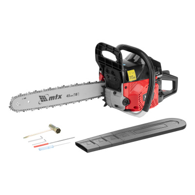 Пила цепная бензиновая MS-5218, шина 45 см, 52см³, 3 л.с., шаг 0,325, паз 1,5 мм, 72 зв MTX по ценам производителя в Краснодаре с доставкой по всей России