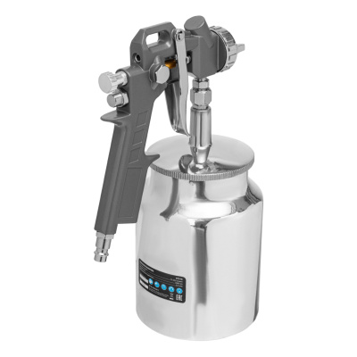Краскораспылитель пневматический с нижним бачком V 1, 0 л, сопло D 1.2, 1.5 и 1.8 мм Matrix по ценам производителя в Краснодаре с доставкой по всей России