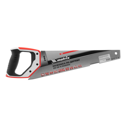 Ножовка по дереву для точных пильных работ, 400 мм, каленый зуб 3D, 14 TPI, трехкомпонентная рукоятка, Pro Matrix по ценам производителя в Краснодаре с доставкой по всей России