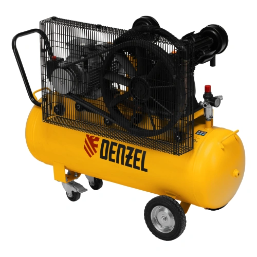 Компрессор воздушный рем. привод BCV 4000-T/100, 4,0 кВт, 100 литров, 690 л/мин Denzel по ценам производителя в Краснодаре с доставкой по всей России