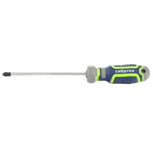 Отвертка PZ3 x 150 мм, CrV, четырехкомпонентная рукоятка Сибртех по ценам производителя в Краснодаре с доставкой по всей России