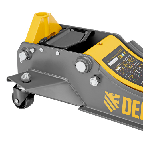 Домкрат гидравлический подкатной, 3 т, 85-610 мм, быстрый подъем, низ. подхват, проф, SUV Denzel по ценам производителя в Краснодаре с доставкой по всей России