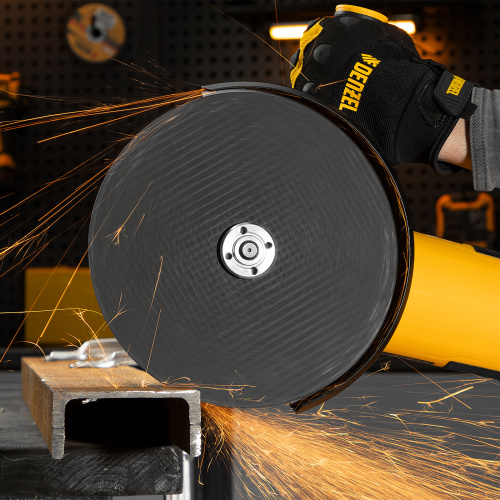 Машина шлифовальная угловая AG230-2400, 2400 Вт, 230 мм, 6000 об/мин Denzel по ценам производителя в Краснодаре с доставкой по всей России