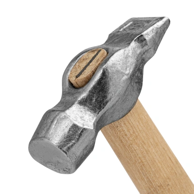 Молоток слесарный, 400 г, круглый боек, деревянная рукоятка по ценам производителя в Краснодаре с доставкой по всей России