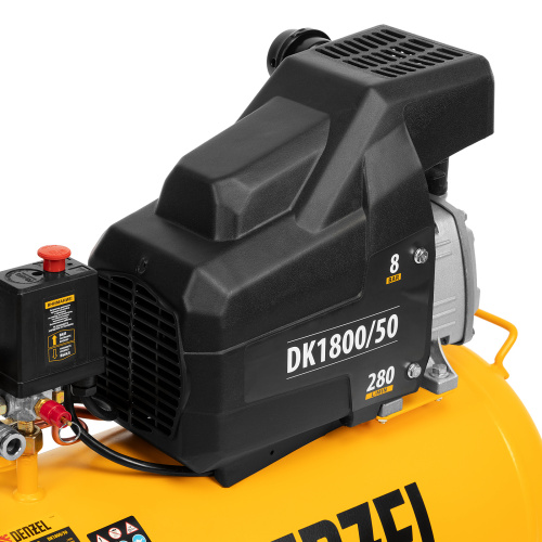 Компрессор воздушный DK1800/50, Х-PRO 1.8 кВт, 280л/мин, 50л Denzel по ценам производителя в Краснодаре с доставкой по всей России