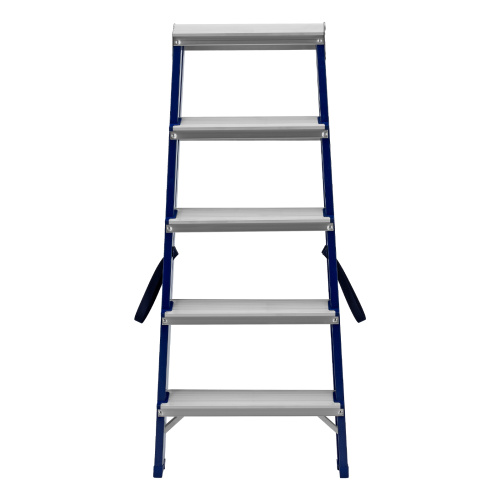 Стремянка двусторонняя 5 ступеней, стальная, Сибртех по ценам производителя в Краснодаре с доставкой по всей России