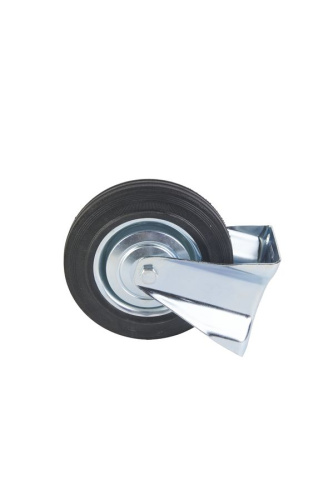 Колесо неповоротное резина FC 80 200 мм (F) по ценам производителя в Краснодаре с доставкой по всей России