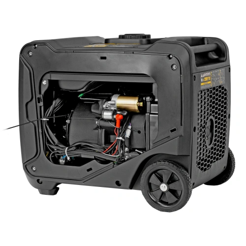 Генератор инверторный GS-4500iSE, 4,5 кВт, 230 В, закрытый корпус, электростартер Denzel по ценам производителя в Краснодаре с доставкой по всей России