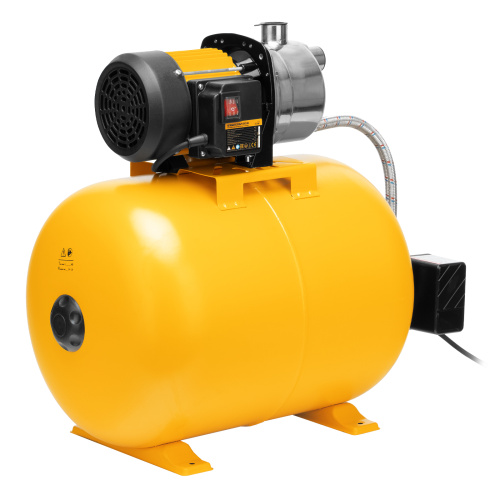 Насосная станция PSL1100X, 1100 Вт, 3600 л/ч, ресивер 50 л, подъем 45 м, нержавейка Denzel по ценам производителя в Краснодаре с доставкой по всей России