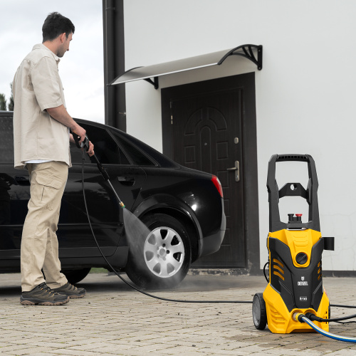 Моечная машина высокого давления R-165, 2200 Вт, 165 бар, 7 л/мин, колесная Denzel по ценам производителя в Краснодаре с доставкой по всей России