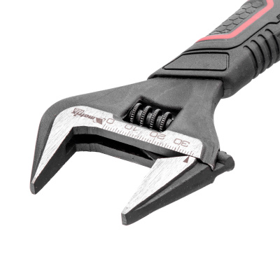 Ключ разводной, тонкие губки, фосфатированный, двухкомпонентная рукоятка, 250 мм, PRO Matrix по ценам производителя в Краснодаре с доставкой по всей России