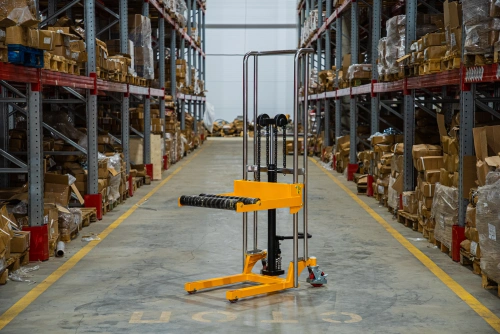 Штабелер гидравлический 0,4 т 1,5 м TOR PF4150R для рулонов по ценам производителя в Краснодаре с доставкой по всей России