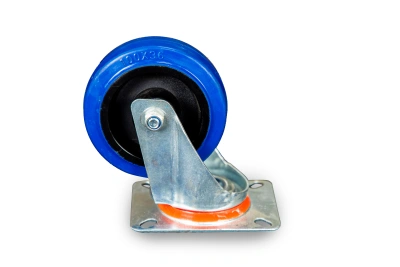 Колесо поворотное из эластичной резины MW70 100 мм по ценам производителя в Краснодаре с доставкой по всей России