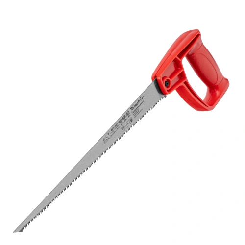 Ножовка по дереву для мелких пильных работ, 320 мм, цельнолитая однокомпонентная рукоятка Matrix по ценам производителя в Краснодаре с доставкой по всей России