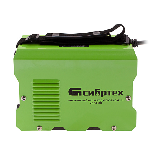 Инверторный аппарат дуговой сварки ИДС-250K, 250 А, ПВ 80%, диаметр электрода 1,6-5 мм Сибртех по ценам производителя в Краснодаре с доставкой по всей России