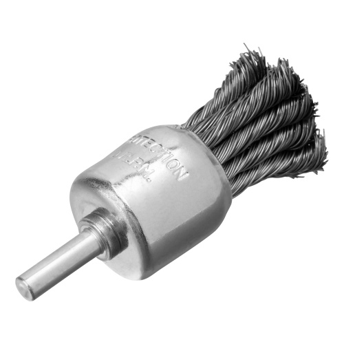 Щетка для дрели, 30 мм, "чашка" со шпилькой, крученая металлическая проволока Matrix по ценам производителя в Краснодаре с доставкой по всей России