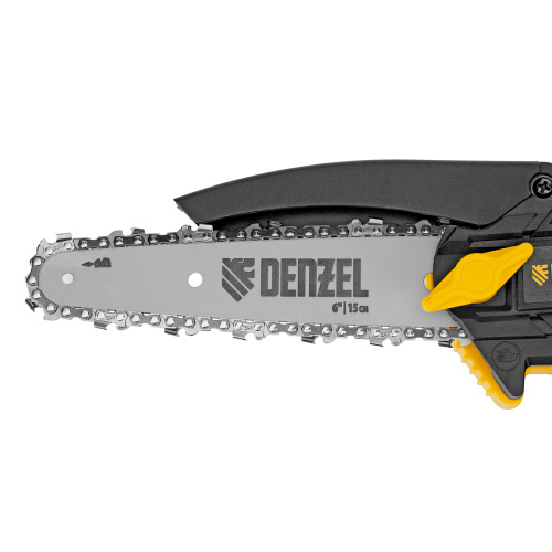 Цепная мини-пила аккумуляторная бесщет., CCS-150, шина 150 мм, Li-Ion, 20 В Denzel по ценам производителя в Краснодаре с доставкой по всей России
